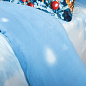 Постельное бельё поплин De Luxe Снежный барс