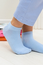 Детские носки стандарт Настроение Голубые / 2 пары