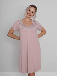 Женская сорочка Барбара Розовая