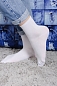 Женские носки стандарт Классик Белые / 3 пары