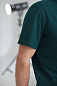 Мужская футболка "Медведь" 2027-К / Зеленый