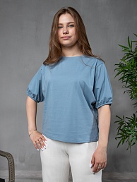 Женская футболка Ф-11 / Арона серый